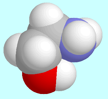 (H-bonded aminoethanol)
