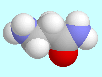 (extended structure of 3-aminopropionamide)